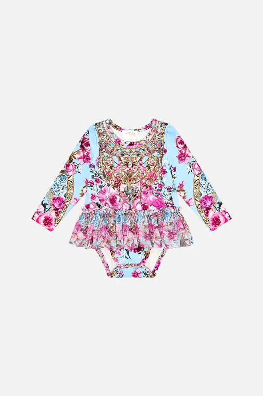 BABY TUTU BODYSUIT DOWN THE GARDEN PATH