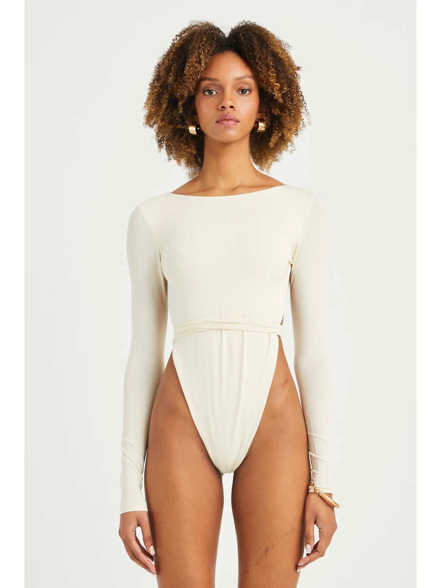 Nicole Bodysuit l Ivory