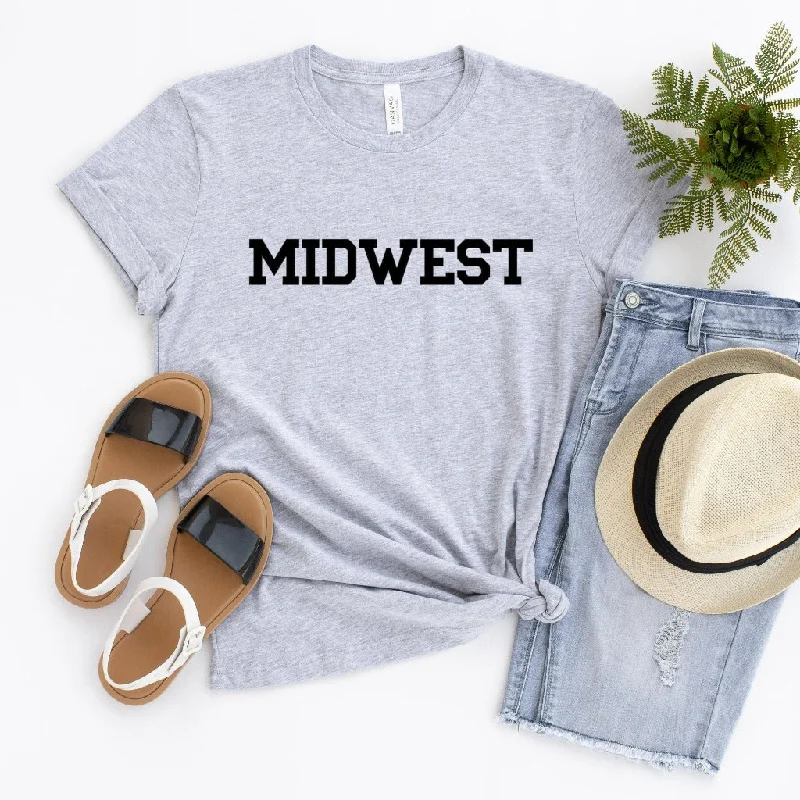 Midwest Shirt, Midwest Retro Tee, Unisex Midwest Graphic Tee, Midwest T-Shirt, Midwest Tee