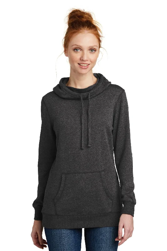 District Women's Lightweight Fleece Hoodie. DM493