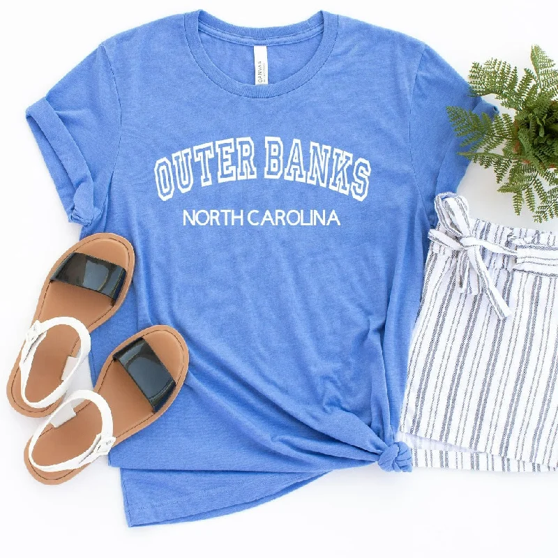 Outer Banks North Carolina Shirt, Outer Banks Preppy Graphic Tee, North Carolina Gift