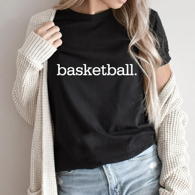 Basketball Shirt, Basketball Mom TShirt, Basketball Fan Graphic Tee, Gift for Basketball Mom