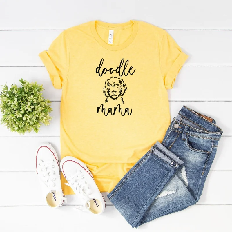 Golden Doodle Shirt, Gift for Dog Mom, Dog Mama TShirt, Dog Graphic Tee, Doodle Mama