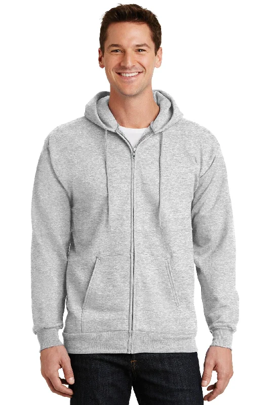 Port & Company - Essential Fleece Full-Zip Hooded Sweatshirt. PC90ZH