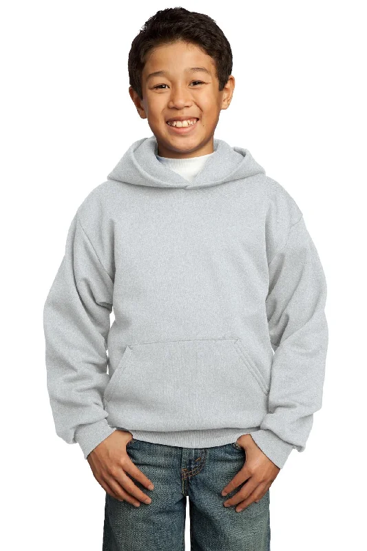 Port & Company - Youth Core Fleece Pullover Hooded Sweatshirt. PC90YH