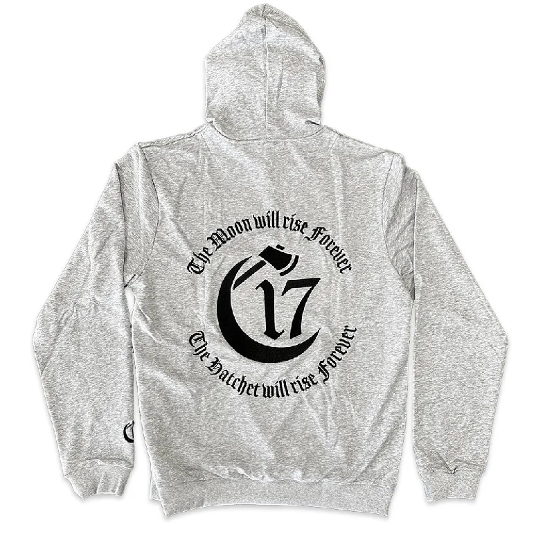 Chapter 17 - Embroidered Hoodie - Gray