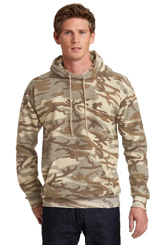 Port & Company Core Fleece Camo Pullover Hooded Sweatshirt. PC78HC