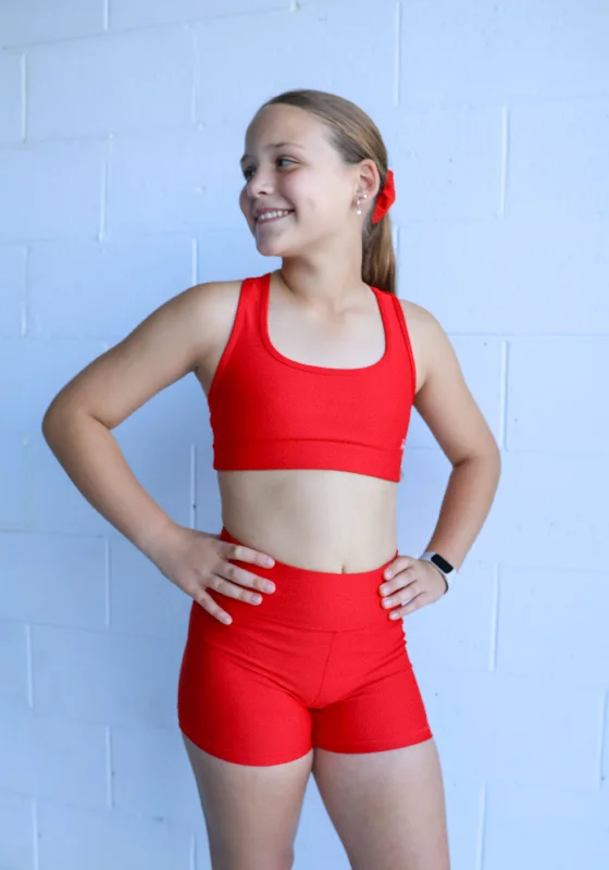 O.G Crop (Youth) - Red