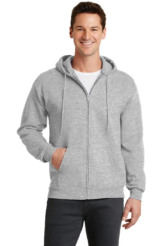 Port & Company - Core Fleece Full-Zip Hooded Sweatshirt. PC78ZH