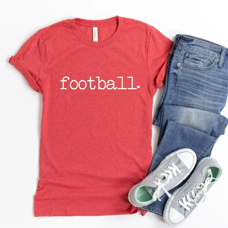 Football Shirt, Football Mom TShirt, Football Fan Graphic Tee, Gift for Football Mom or Dad