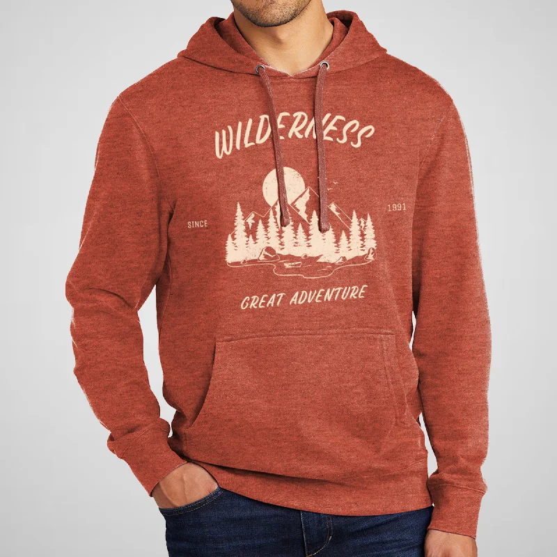 Wilderness Great Adventure - Adult Unisex Cotton/Poly Fleece Hoodie