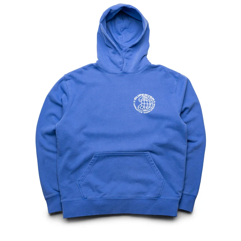 Supervsn Creative Workwear Hoodie - Blue