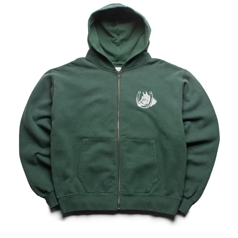 One Of These Days Valley Rider Zip Up - Forest Green