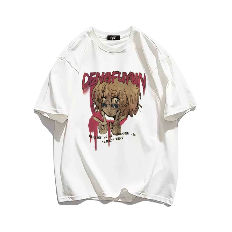 “Hip-Hop Trendy Characters” T-shirt