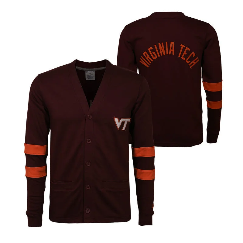 Virginia Tech Super Fan Cardigan by Champion