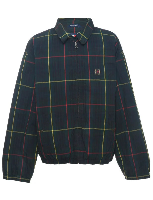 Tommy Hilfiger Checked 1990s Multi-Colour Jacket - XL