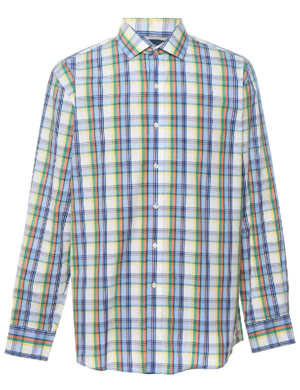 Tommy Hilfiger Checked Multi-Colour Shirt - L