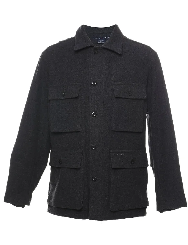 Tommy Hilfiger Dark Grey Classic Jacket - M