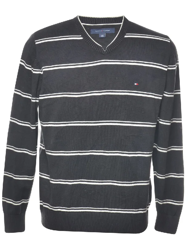 Tommy Hilfiger Striped Petites Jumper - S