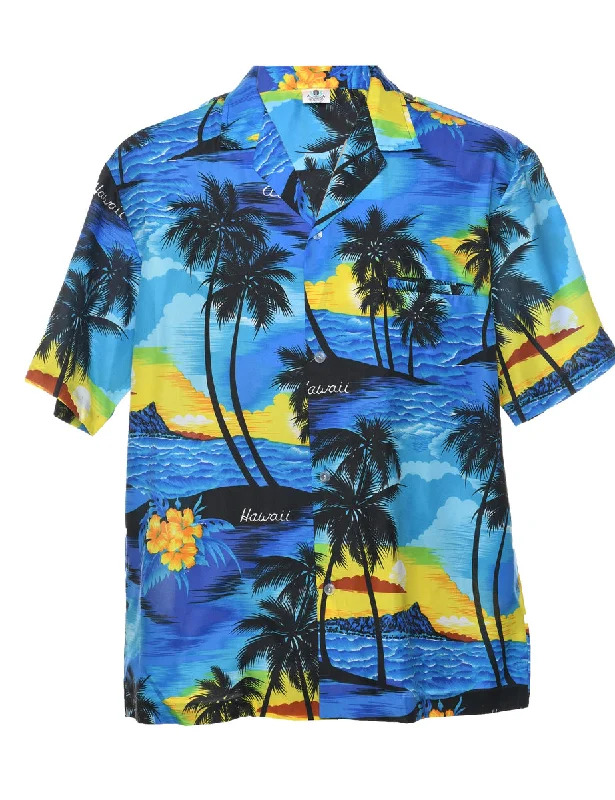 Tropical Hawaiian Shirt - L