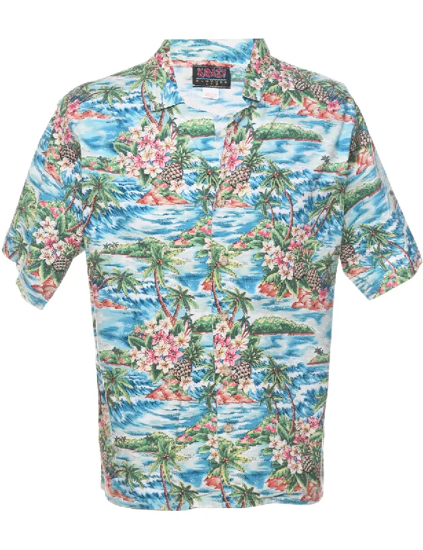 Tropical Hawaiian Shirt - M