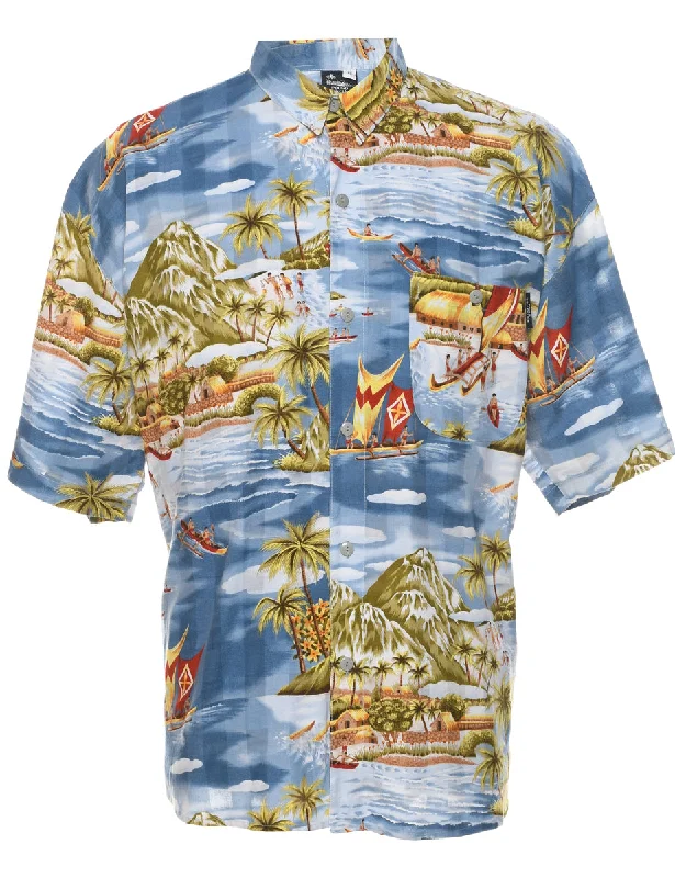 Tropical Hawaiian Shirt - XL