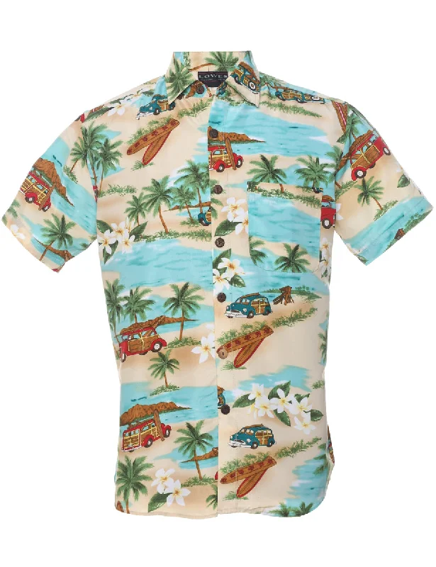 Tropical Hawaiian Shirt - XS