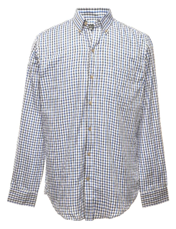 Van Heusen Checked Shirt - L