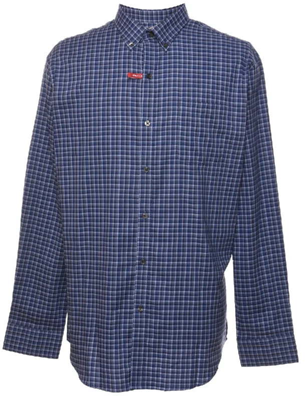 Van Heusen Checked Shirt - L