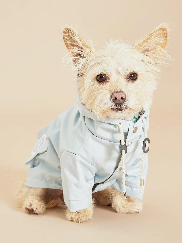 Original Water-repellant Dog Raincoat | Blue