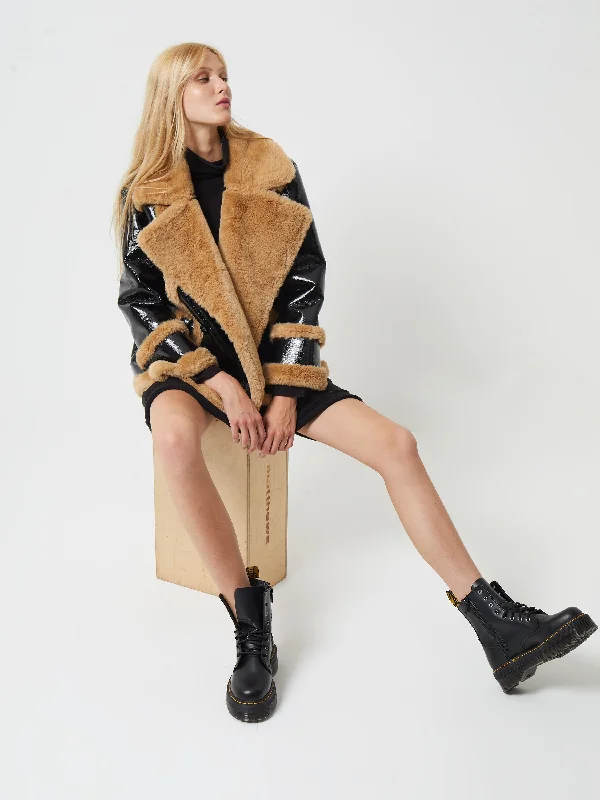 Filpa Faux Shearling Coat