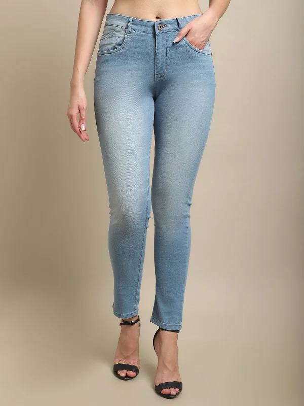 Women Light Blue Jeans