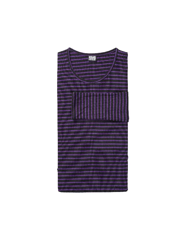 101 NPS Stripes, Dark Purple/Black