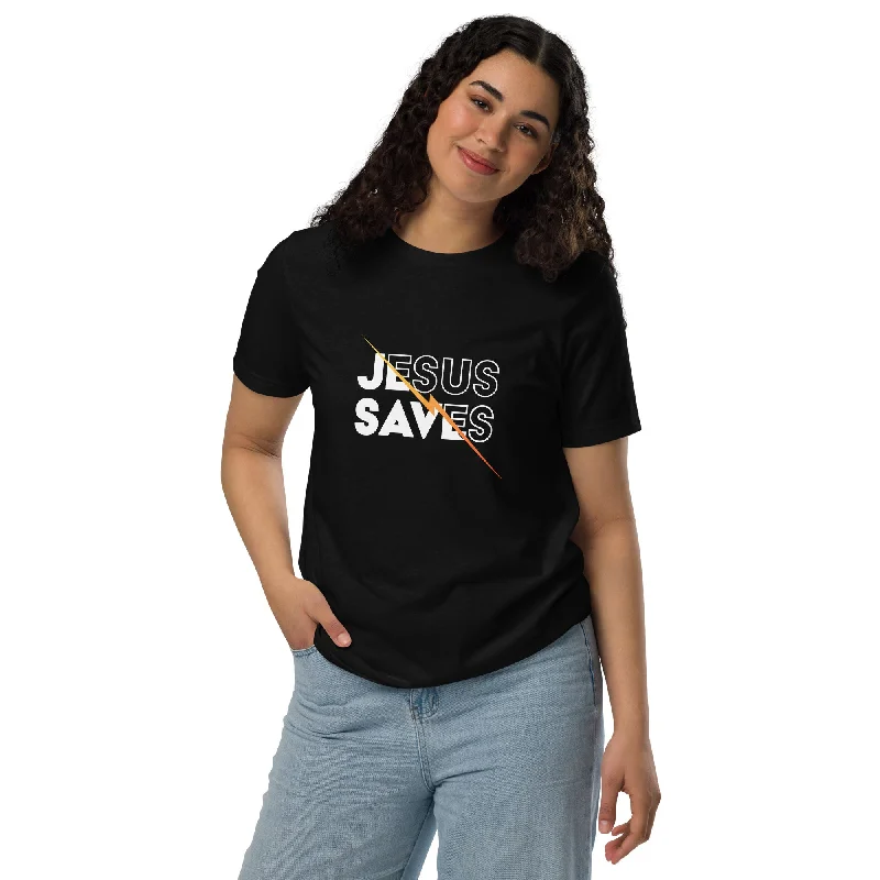 Jesus Save Graphics Women Staple Eco T-shirt