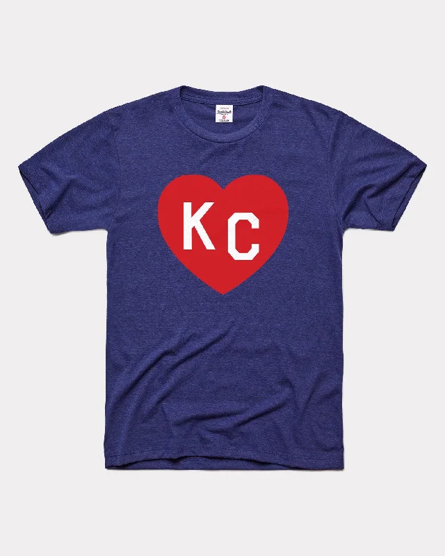 Navy KC Heart