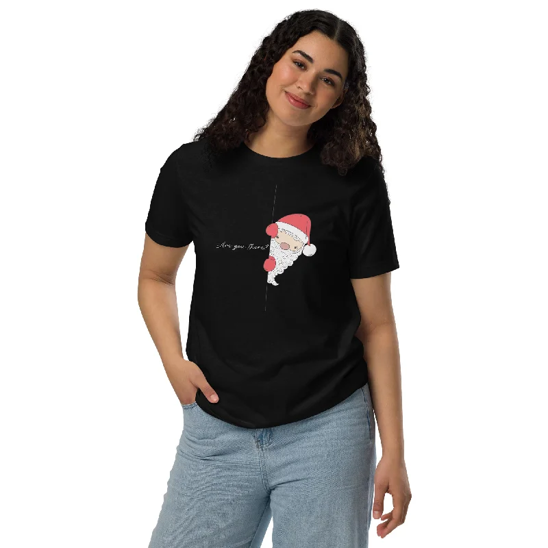 Santa's Surprise White Graphics Women Staple Eco T-shirt