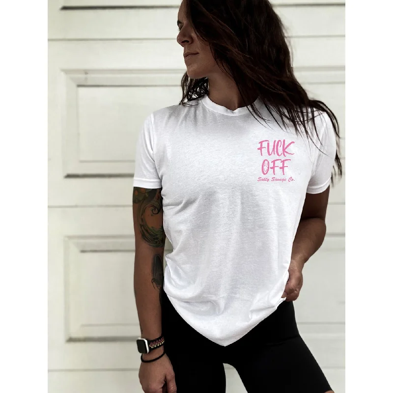 Salty Savage Unisex "Fuck Off" Tee | Basic