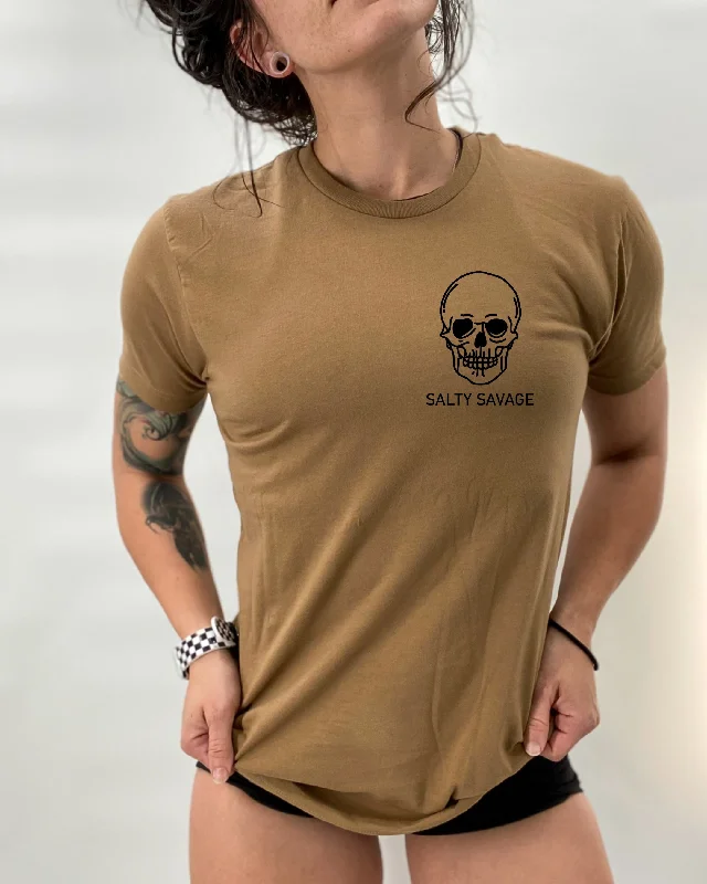 Unisex "Basic Skull" 100% Cotton Tee | Basic