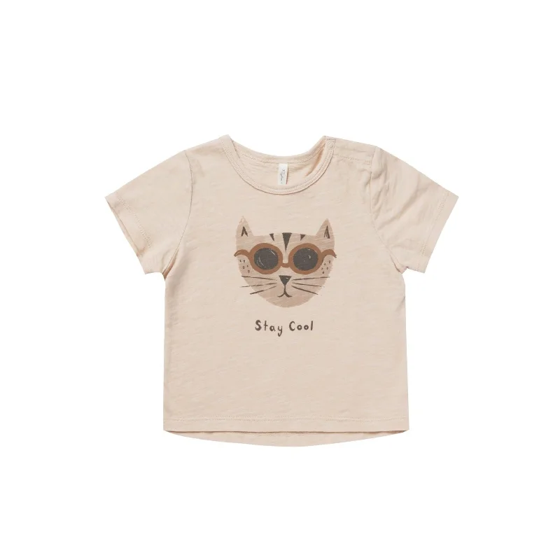 Rylee + Cru Basic Tee - Antique Stay Cool