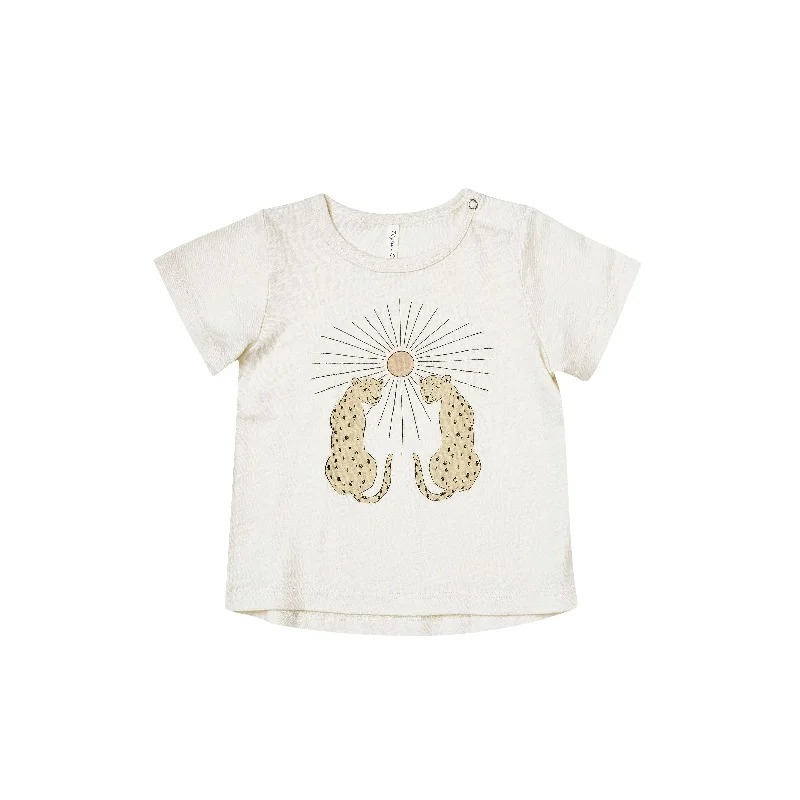 Rylee + Cru Basic Tee - Ivory Shine