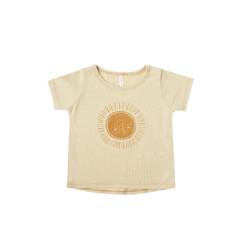 Rylee + Cru Sun Basic Tee - Butter Sun